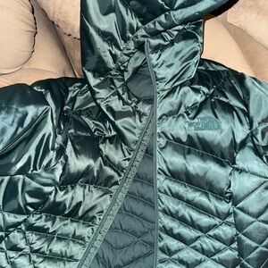 The North Face Green Quilted Jacket